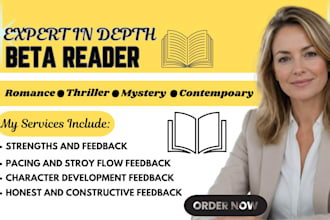 beta read your romance, romantasy, or lgbtq fiction manuscript