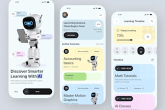 develop e learning app, ai language learning app, kid learning app, lms app