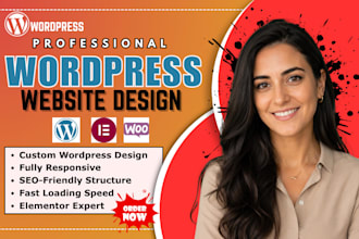 build responsive wordpress blog website design or redesign wordpress website