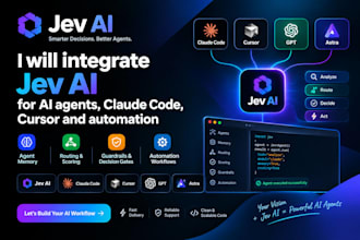 integrate setup jev agent memory jev claude code jev cursor jev ai gpt 6 astra