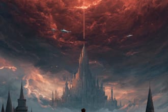 create a premium custom fantasy cover art