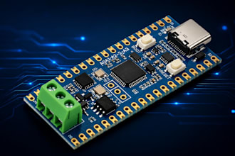 design custom mcu pcb for stm32, esp32, rp2040, nrf and nxp