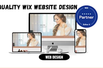 design a wix website wix website redesign wix website development