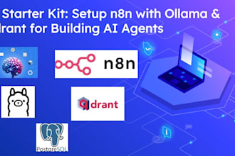 setup mac mini real estate jarvis ai agent n8n slack qdrant shared brain system