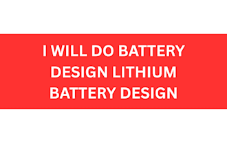 do battery design lithium battery design