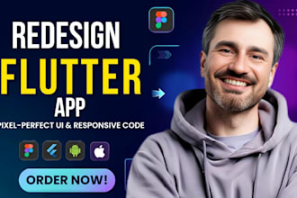 redesign your flutter app UI and modernize mobile experience