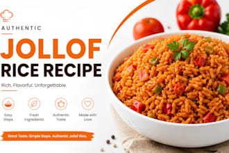 create an authentic and delicious jollof rice recipe