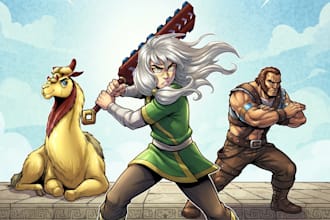 design and draw any character