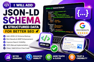 setup schema markup, json ld structured data for wordpress google rich results