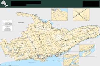 create custom map orders and gis cartography