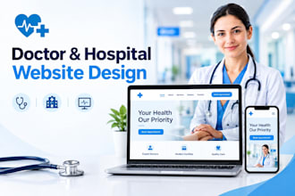 build, design, medical, healthcare, doctor, hospital website