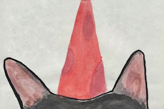custom pet illustrations and portrait