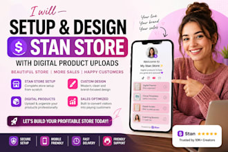 do stan store setup, digital product, stan store marketing, beacon ai, etsy shop