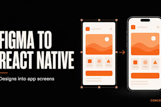 convert figma designs to react native app screens