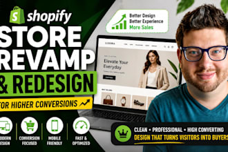 shopify store revamp, redesign, conversion optimization
