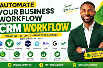 automate payhoa vantaca clickpay zego smartrent livly gentt wrike CRM workflow
