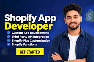 be your shopify app developer, shopify custom app, redesign shopify store design