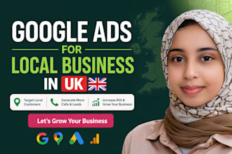 do google PPC ads campaign for UK local business