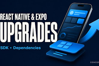 upgrade your react native expo sdk and app dependencies