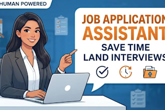 be your virtual assistant for job search and applications