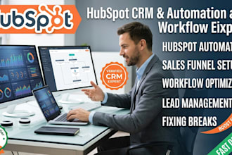 be your hubspot CRM automation and workflow expert