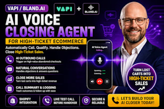 build a vapi ai voice agent for high ticket ecommerce checkout