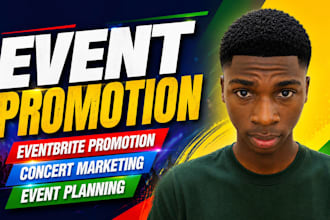 do event promotion, evenbrite promotion, event marketing, concert event planning