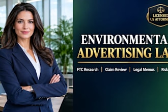 review your environmental advertising claims for legal compliance