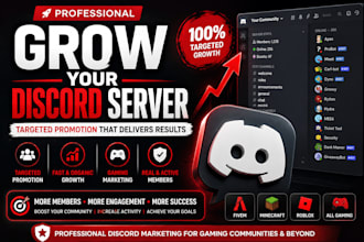 discord server promotion, discord promotion, discord growth, gaming marketing