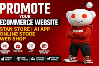 promote your ecommerce website stan store ai app online store web shop