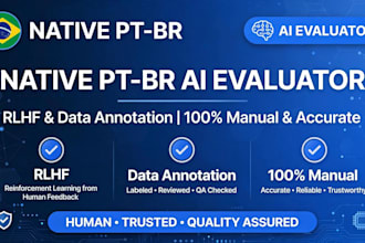 provide high quality pt br ai data labeling and evaluation
