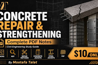 provide concrete repair strengthening and rehabilitation study notes