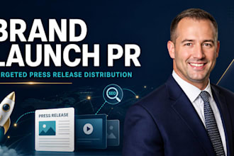 distribute your brand launch press release to targeted media outlets