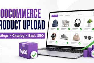 upload and optimize woocommerce products with SEO