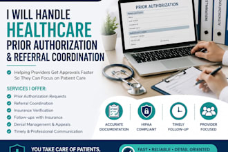 handle healthcare prior authorization and referral coordination