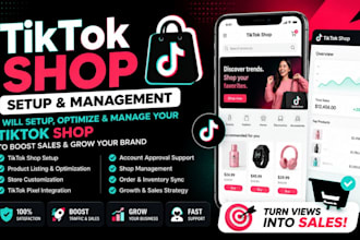 setup tik tok shop fix tiktok dropshipping tiktok shop marketing tiktok ads
