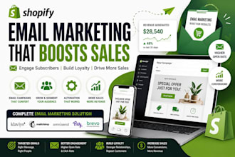 setup shopify email marketing and klaviyo automation