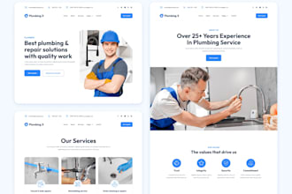 create professional roofing company wordpress via elementor