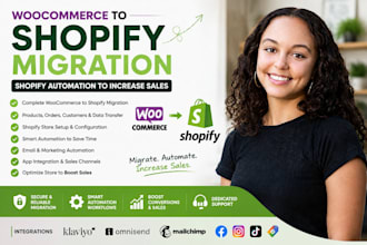 do woo commerce to shopify migration shopify automation to increase sales
