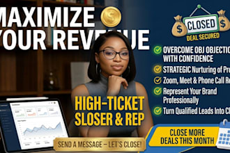 sales closer salesperson sales representative online sales lead to close deal