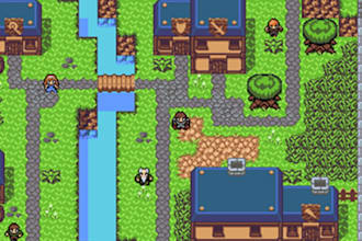 do pixel art tileset,tilemap,updown game environment,indle game assets