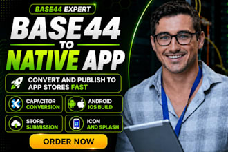 convert base44 to capacitor, android ios app publish, base44 app, base44 expert