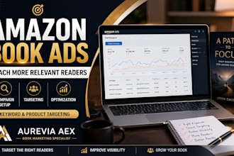 create and optimize amazon book ads to reach targeted readers