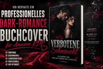 gestalte ein professionelles dark romance buchcover fur amazon KDP