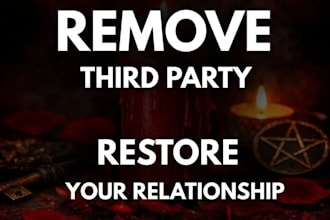 cast powerful love spell, remove third party and restore your relationship