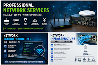 configure and troubleshoot your network