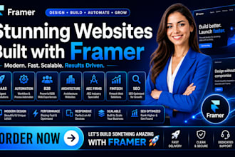design framer ai saas automation b2b architecture websites aec firms fintech SEO