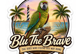 create outstanding parrot logo design