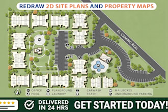 l draw property map, site plan, plot plan and plat map from google maps