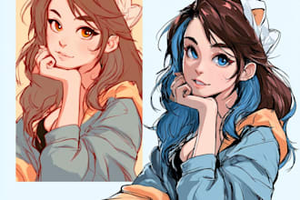 draw lewd, sfw or no sfw anime character, fanart